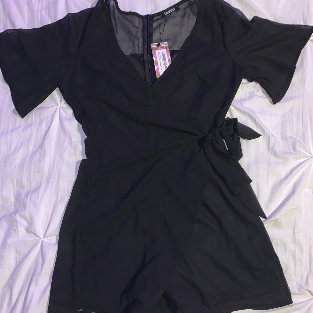 black romper